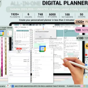 free digital planner 2025