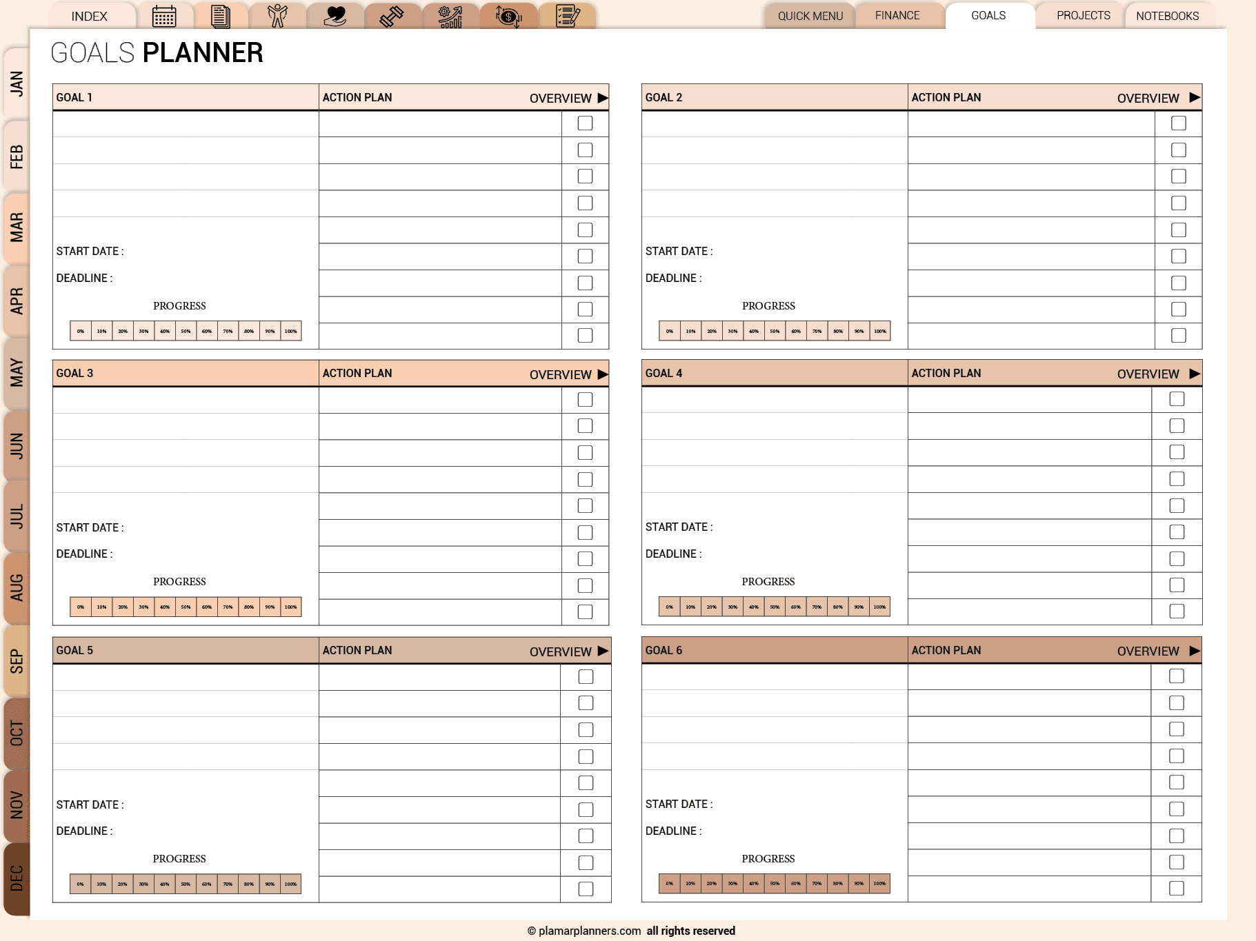All Ine One Digital Planner