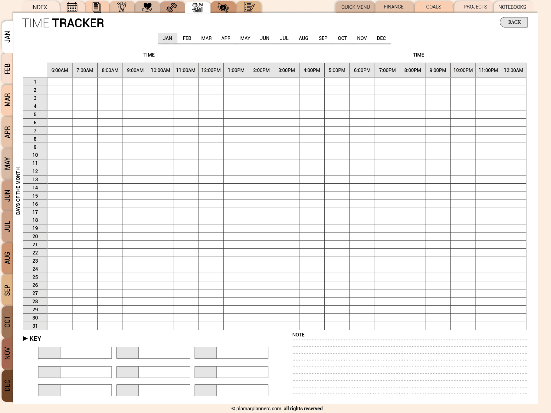 All Ine One Digital Planner