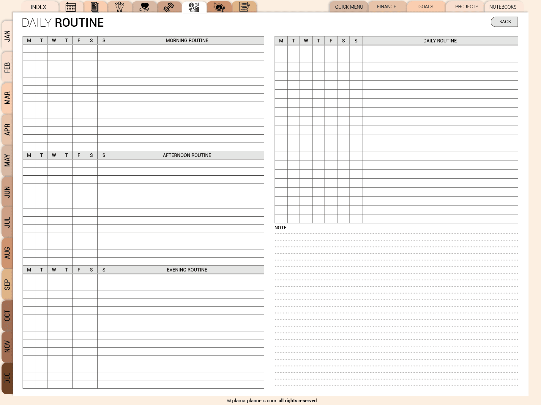 All Ine One Digital Planner