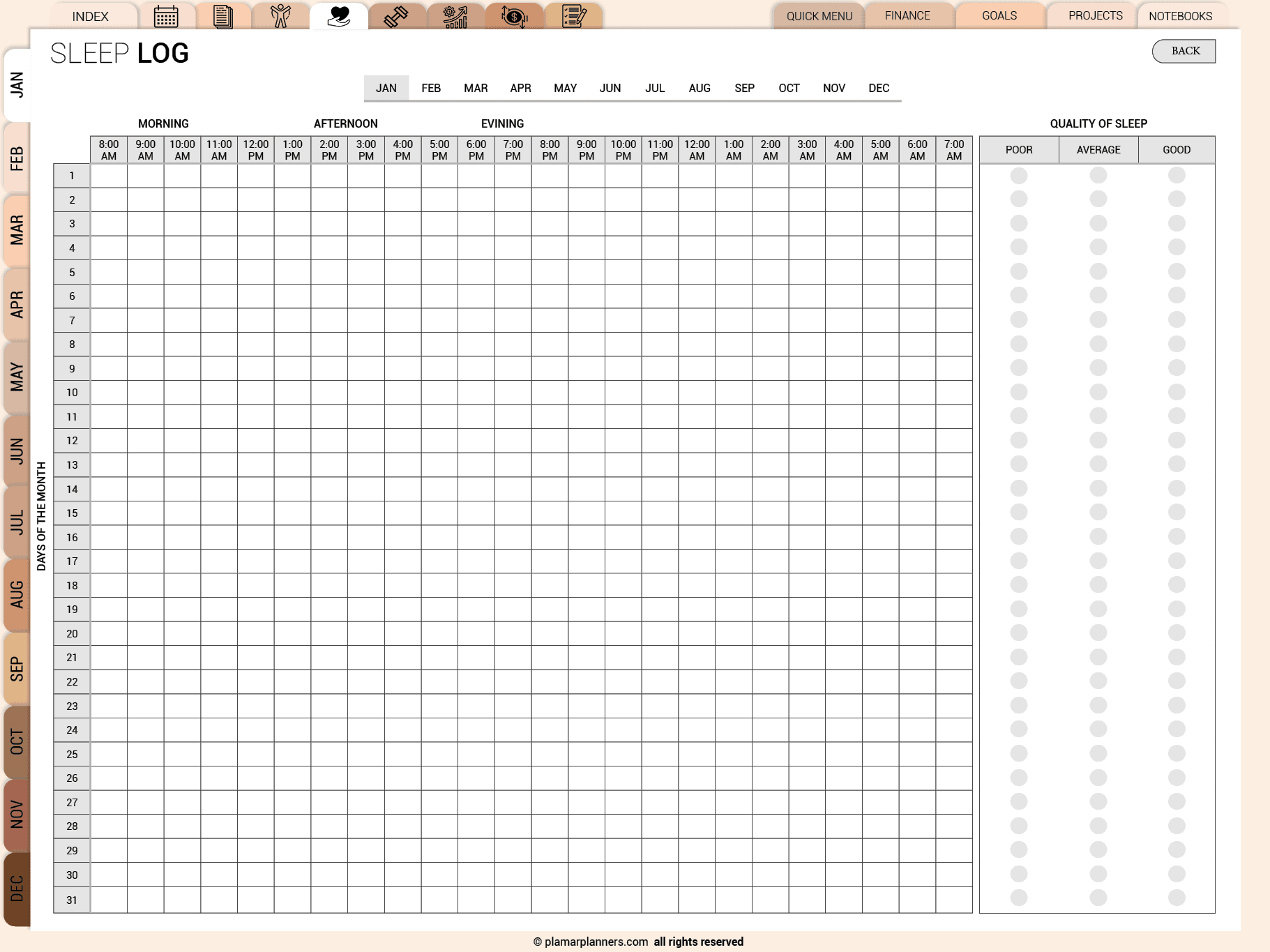All Ine One Digital Planner