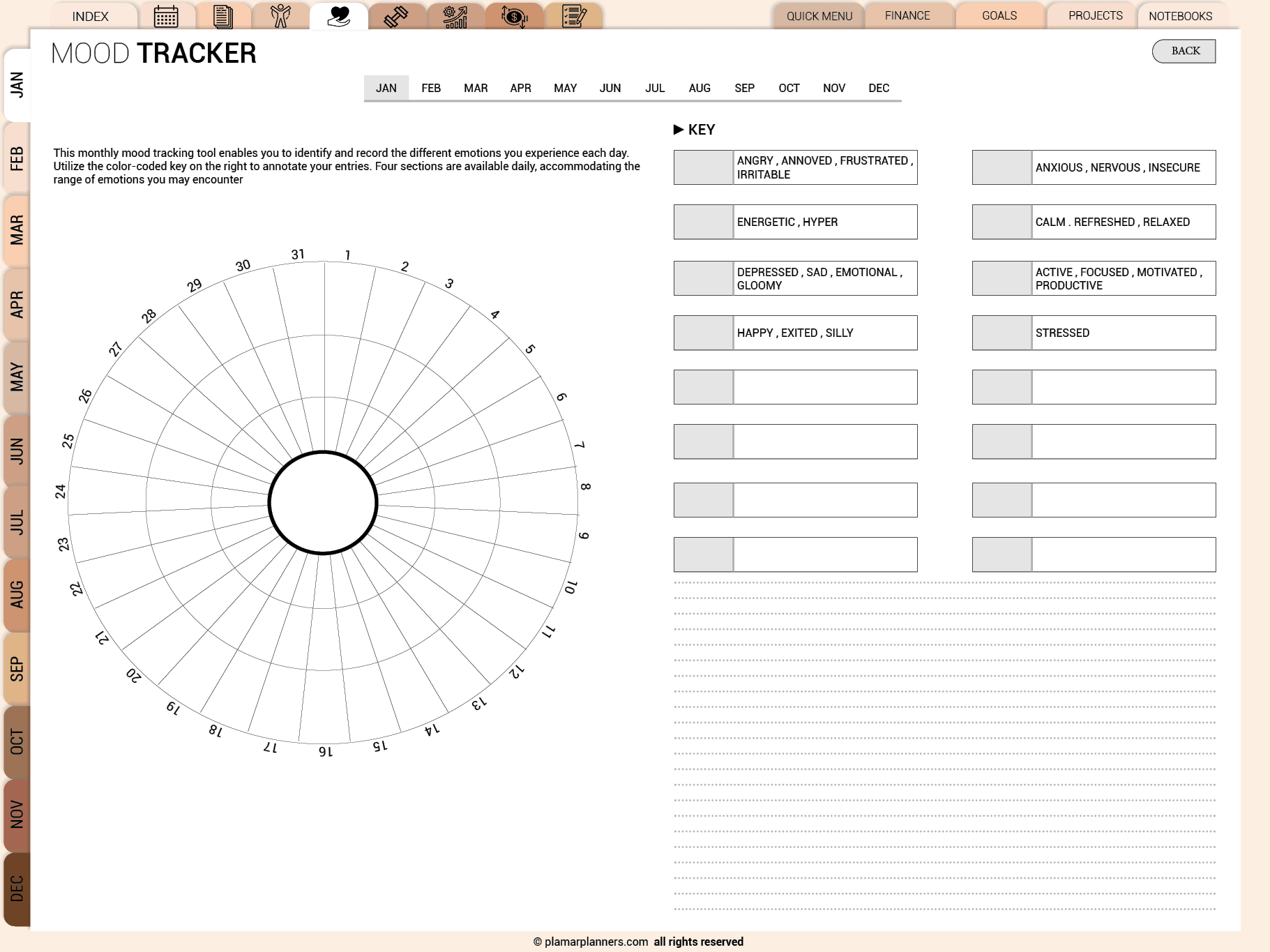 All Ine One Digital Planner