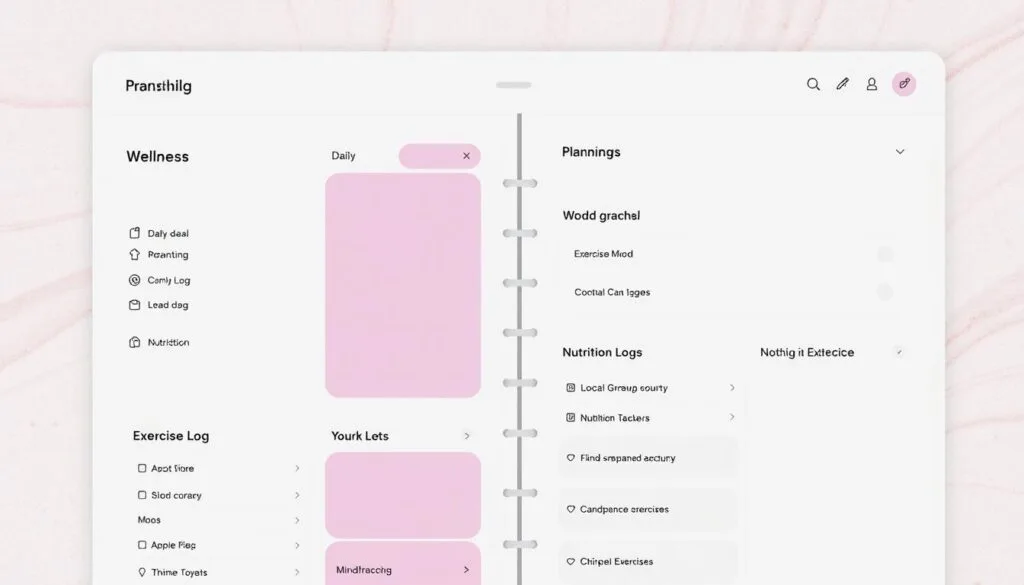 GoodNotes Wellness Planner Features