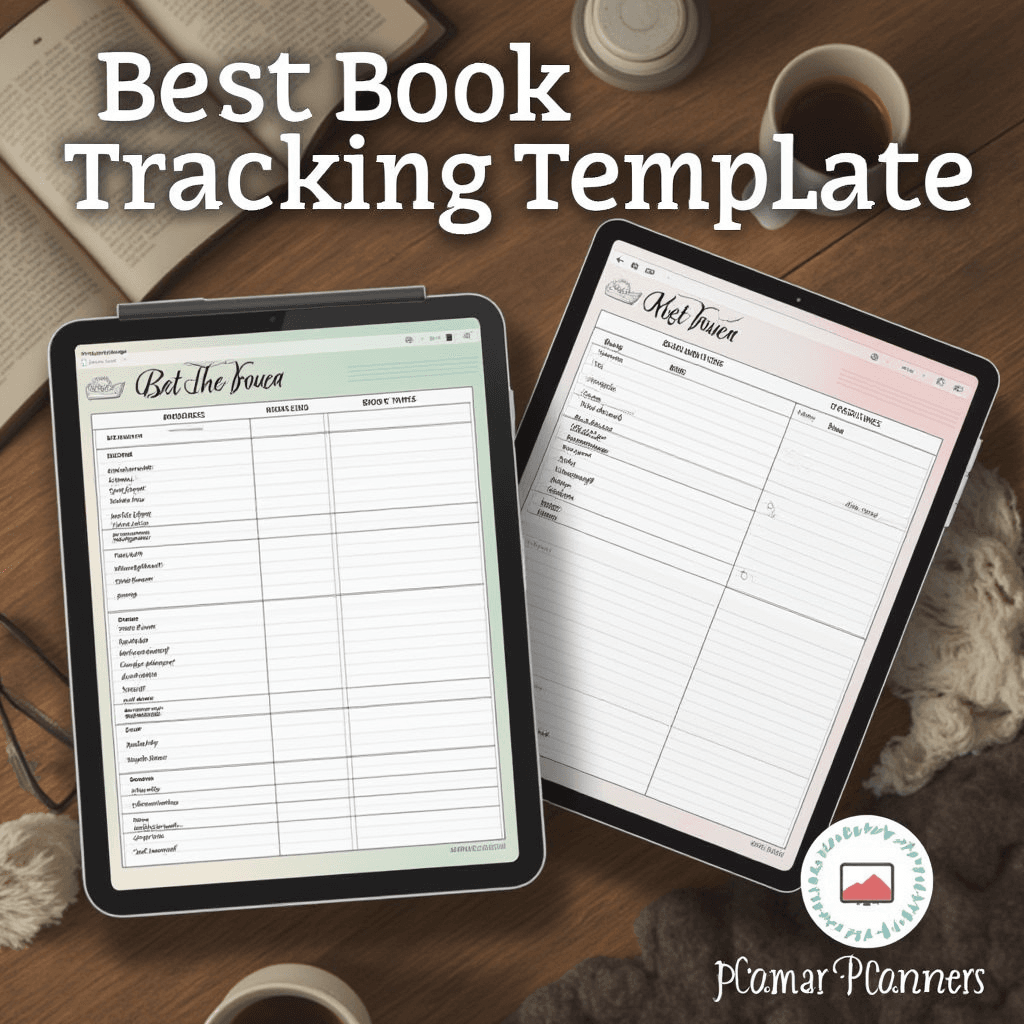 book tracking template